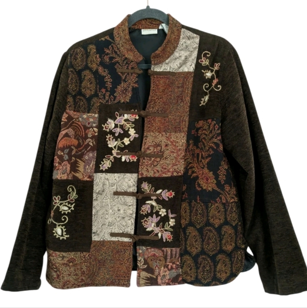 Vintage White Stag Patchwork Jacket - Picture 2 of 5